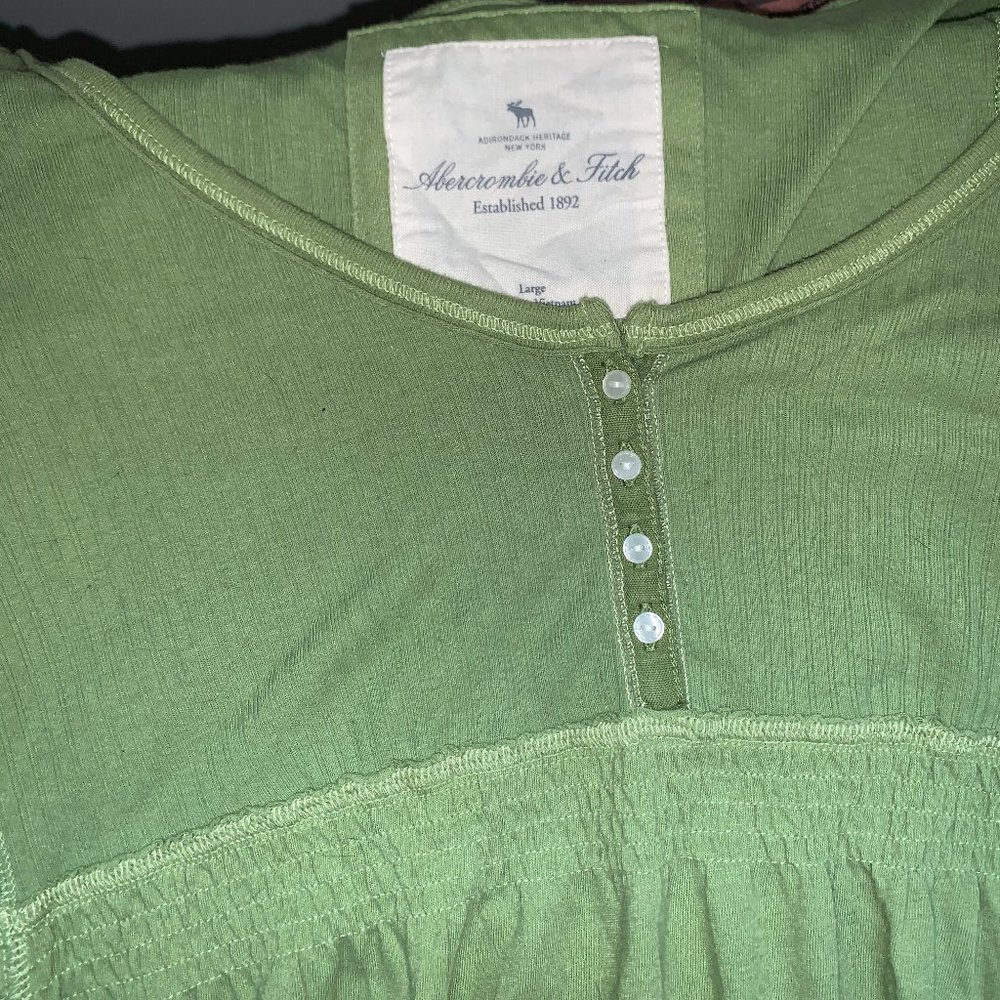 Abercrombie & Fitch Long Sleeve Blouse
